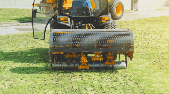 Lawn Aeration, Jawanda Group Landscaping & Home Services in Metro Vancouver, BC